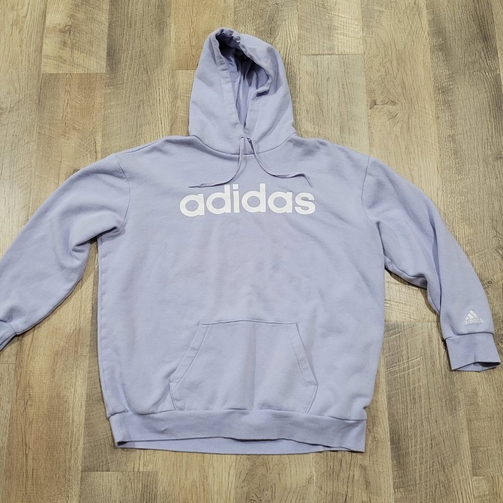 Women's Lilac Adidas Hoodie